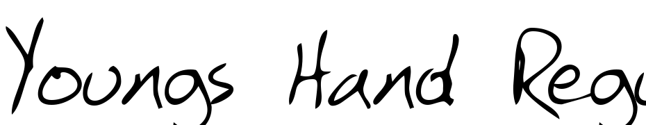 Youngs Hand Regular Font Download Free