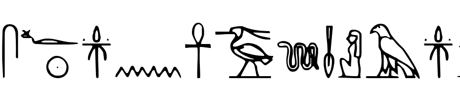 Yiroglyphics cкачати шрифт безкоштовно