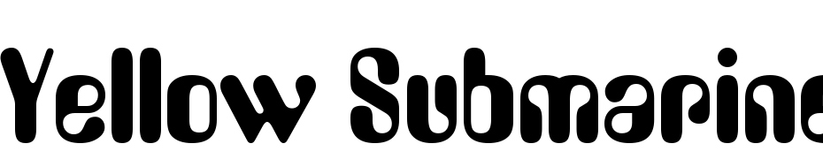 Yellow Submarine Font Download Free