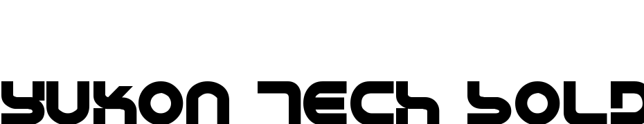 Yukon Tech Bold Font Download Free