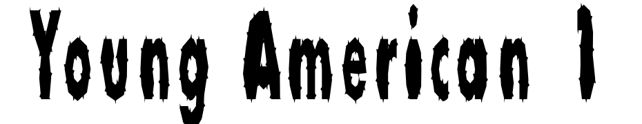 Young American 1 Font Download Free