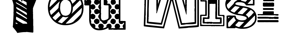 You Wish You Were A Shirley Font Download Free