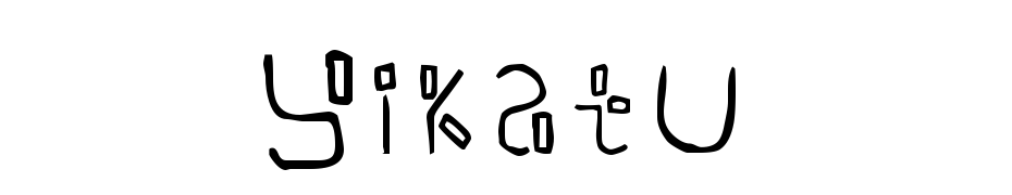 Yikatu Font Download Free