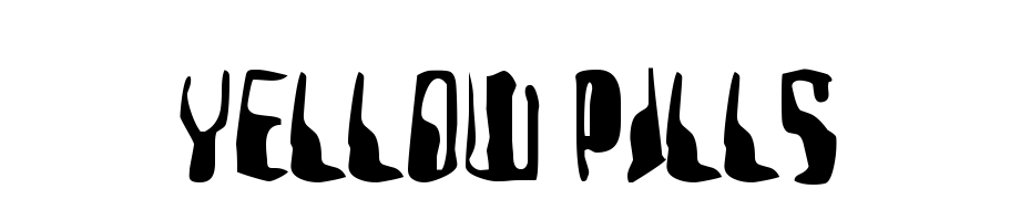 Yellow Pills Font Download Free