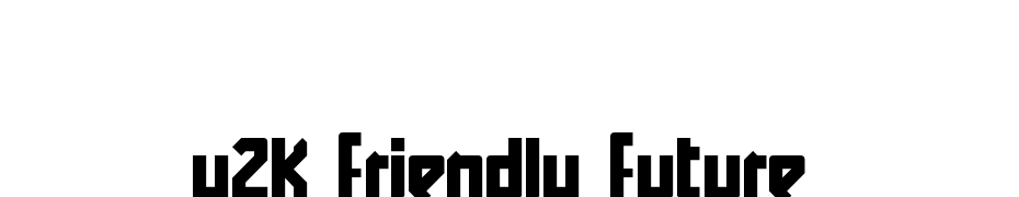 Y2K Friendly Future Font Download Free