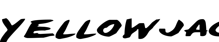 Yellowjacket Expanded Font Download Free