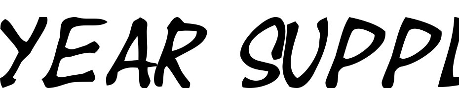 Year Supply Of Fairy Cakes cкачати шрифт безкоштовно