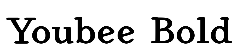 Youbee Bold Font Download Free