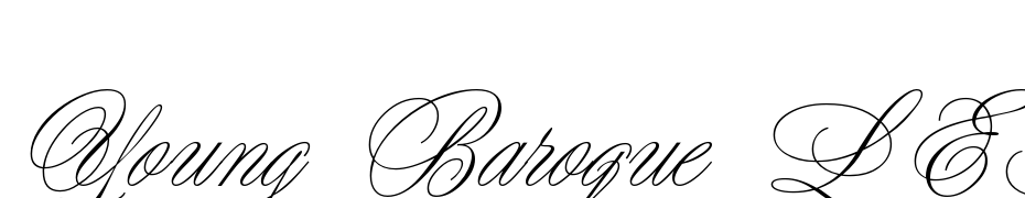 Young Baroque LET Font Download Free