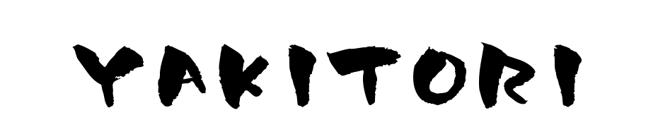 YAKITORI Font Download Free