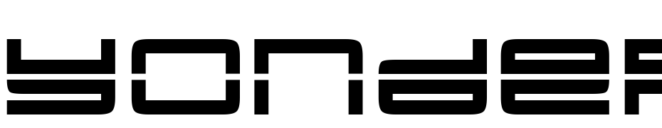 Yonder Recoil Font Download Free