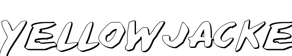 Yellowjacket Shadow Font Download Free
