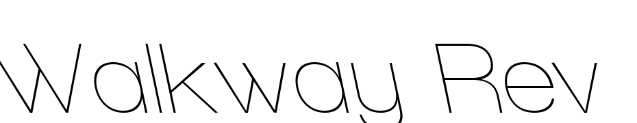 Walkway Rev Oblique Font Download Free