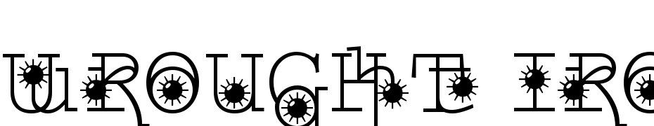 Wrought Iron Maces Font Download Free