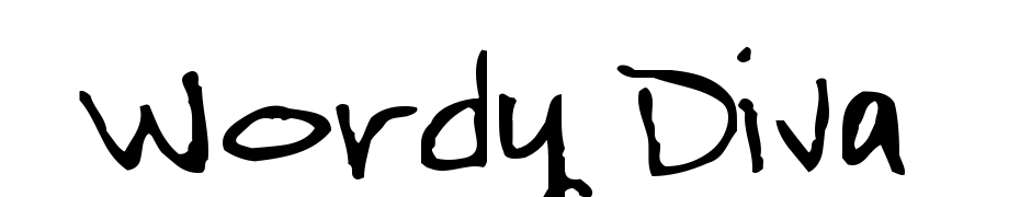 Wordy Diva Schrift Herunterladen Kostenlos