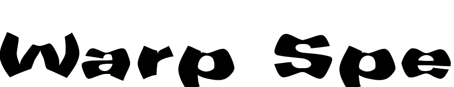 Warp Speed Font Download Free
