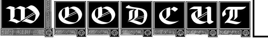Woodcut_Capitals Font Download Free