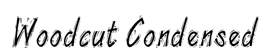 Woodcut Condensed Font Download Free