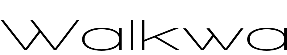 Walkway Ultra Expand Semi Bold Font Download Free