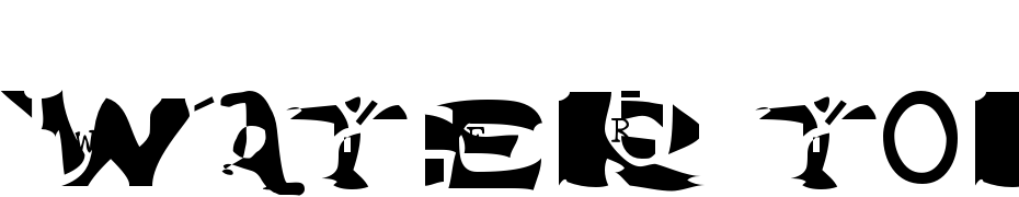 Water Torture Font Download Free