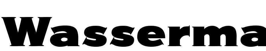 Wasserman Font Download Free