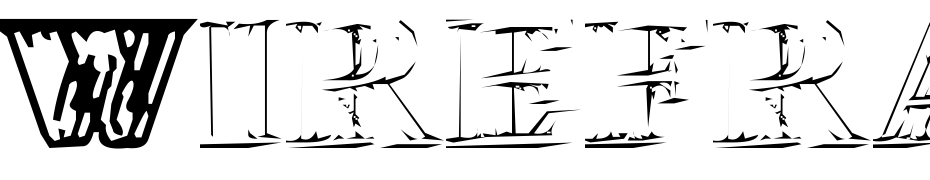 Wireframe Davenport Font Download Free