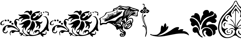 WWFloral Corner Font Download Free