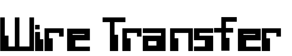 Wire Transfer SSK Bold Font Download Free