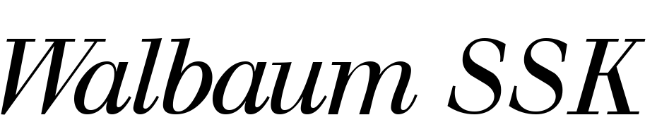Walbaum SSK Italic Schrift Herunterladen Kostenlos
