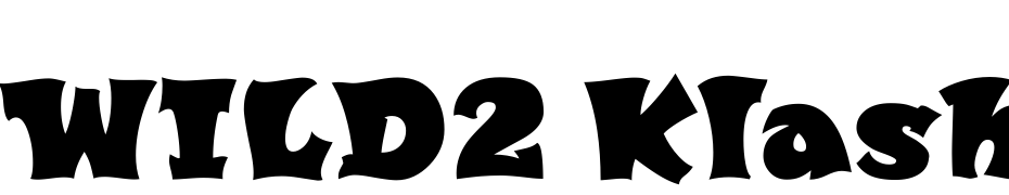 WILD2 Klash Bold Font Download Free