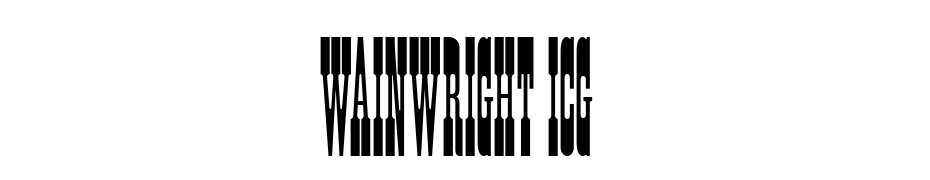 Wainwright ICG Font Download Free