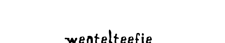 Wentelteefje Font Download Free