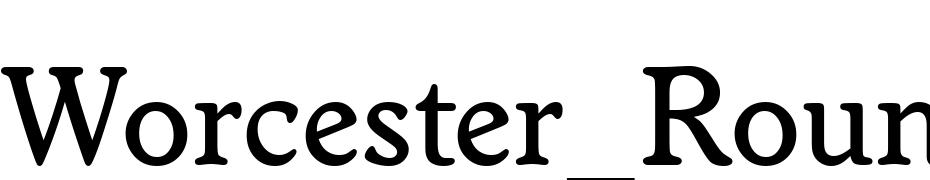 Worcester_Round_Becker_Med Schrift Herunterladen Kostenlos