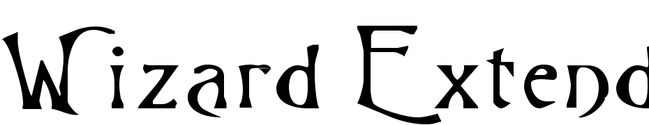 Wizard Extended Font Download Free