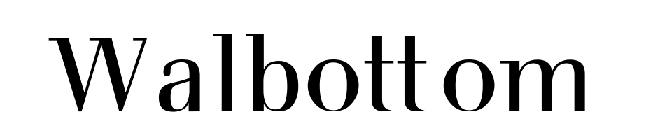 Walbottom Font Download Free