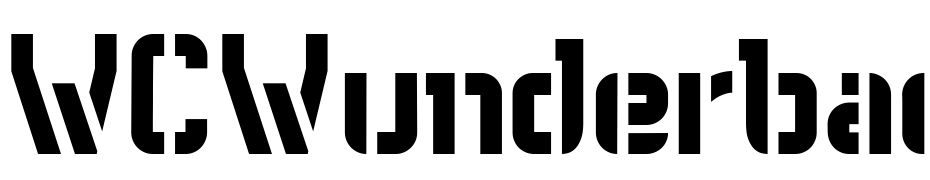 WCWunderbach Bta Demi Bold Font Download Free