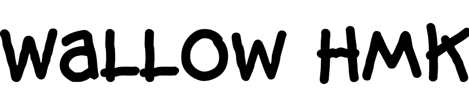 Wallow Hmk Bold Font Download Free