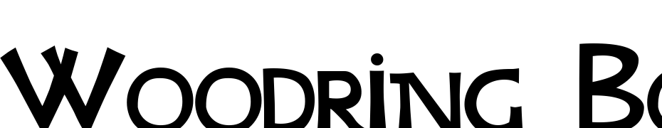 Woodring Bold Font Download Free