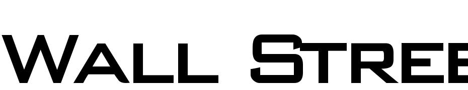 Wall Street Bold Font Download Free