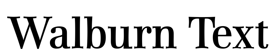 Walburn Text Font Download Free