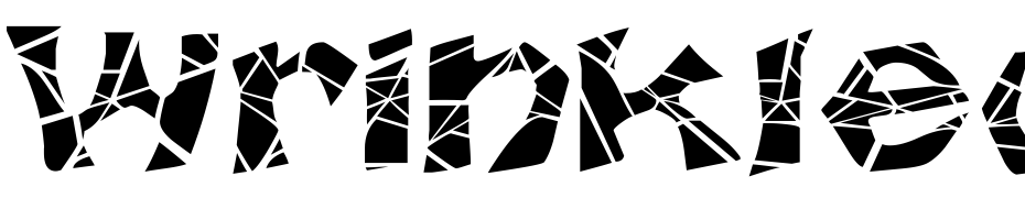 Wrinklecut Extended Font Download Free