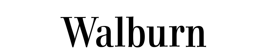 Walburn Font Download Free