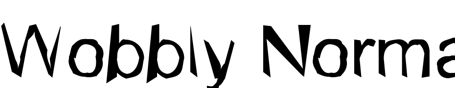 Wobbly  Normal Fuente Descargar Gratis