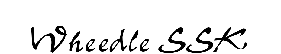 Wheedle SSK Font Download Free