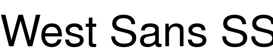 West Sans SSK Font Download Free
