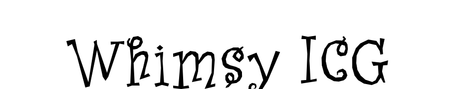 Whimsy ICG Font Download Free