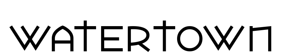 Watertown Font Download Free