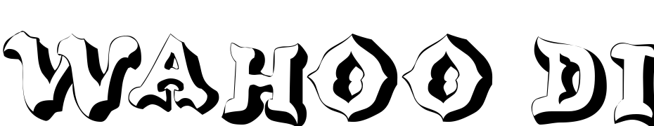 Wahoo Display Caps SSK Font Download Free