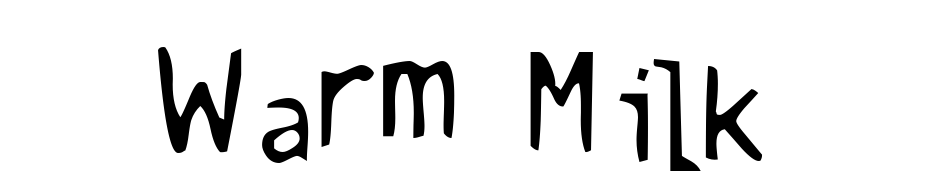 Warm Milk Font Download Free