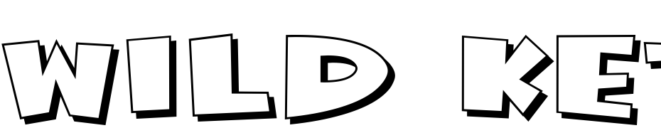 Wild Ketchup BTN Outline Shadow Font Download Free